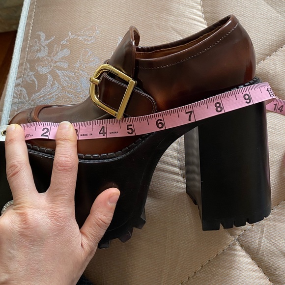 marc jacobs ruth leather platform loafers CEGICAP